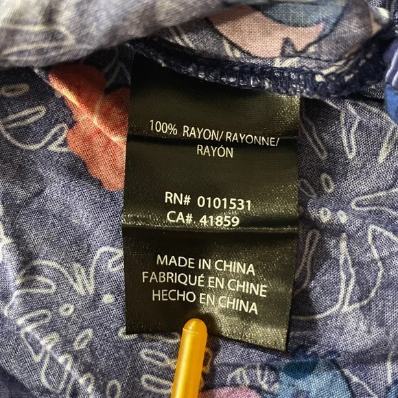 Boxlunch Stitch Hawaiian Shirt - Picture 5 of 6